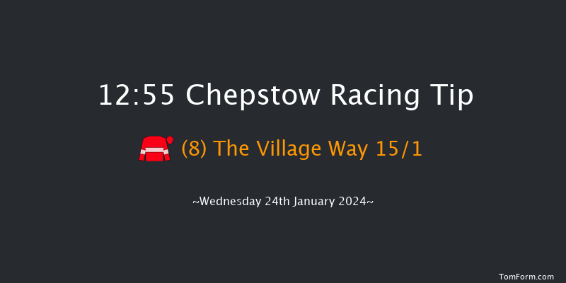 Chepstow  12:55
Maiden Hurdle (Class 4) 20f Wed 27th Dec 2023