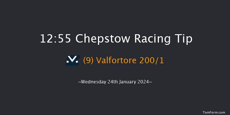 Chepstow  12:55
Maiden Hurdle (Class 4) 20f Wed 27th Dec 2023