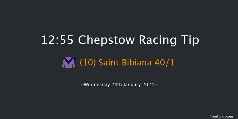 Chepstow  12:55
Maiden Hurdle (Class 4) 20f Wed 27th Dec 2023