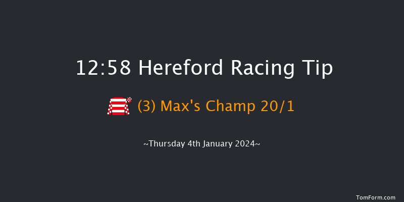 Hereford 12:58 Handicap Hurdle (Class 5) 20f Sat 16th Dec 2023