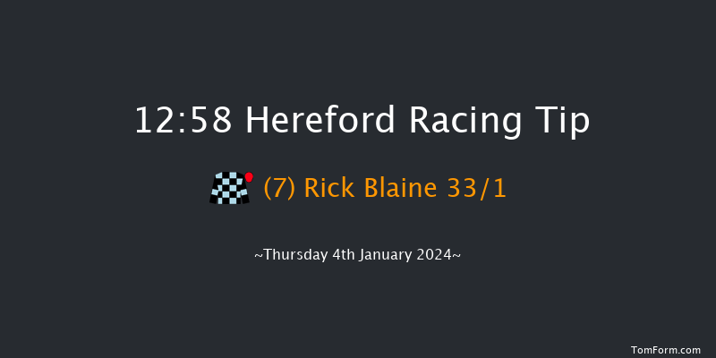 Hereford 12:58 Handicap Hurdle (Class 5) 20f Sat 16th Dec 2023