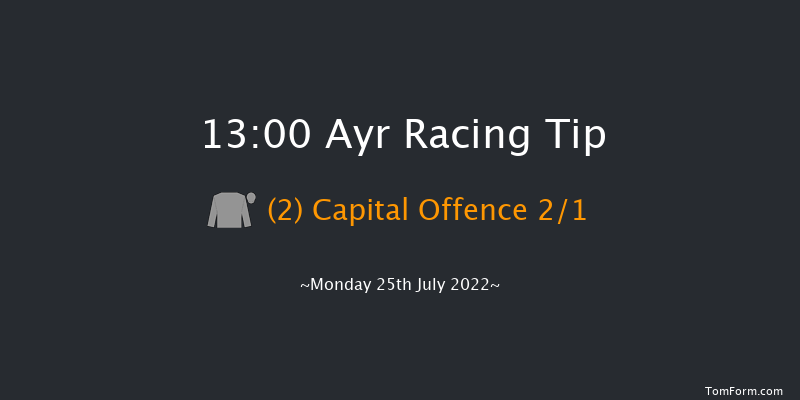 Ayr 13:00 Maiden (Class 5) 6f Mon 18th Jul 2022