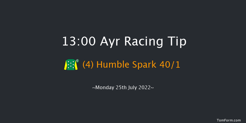 Ayr 13:00 Maiden (Class 5) 6f Mon 18th Jul 2022