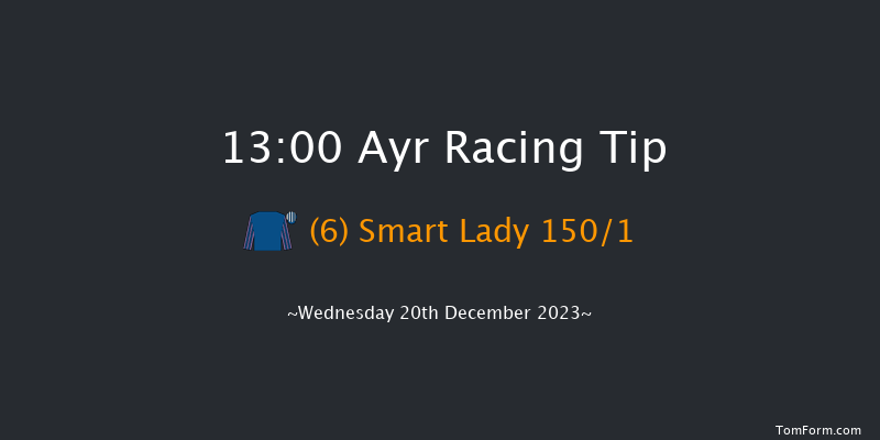 Ayr 13:00 Maiden Hurdle (Class 4) 20f Mon 11th Dec 2023