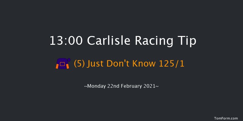 MansionBet At Carlisle Novices' Hurdle (GBB Race) Carlisle 13:00 Maiden Hurdle (Class 4) 19f Tue 16th Feb 2021