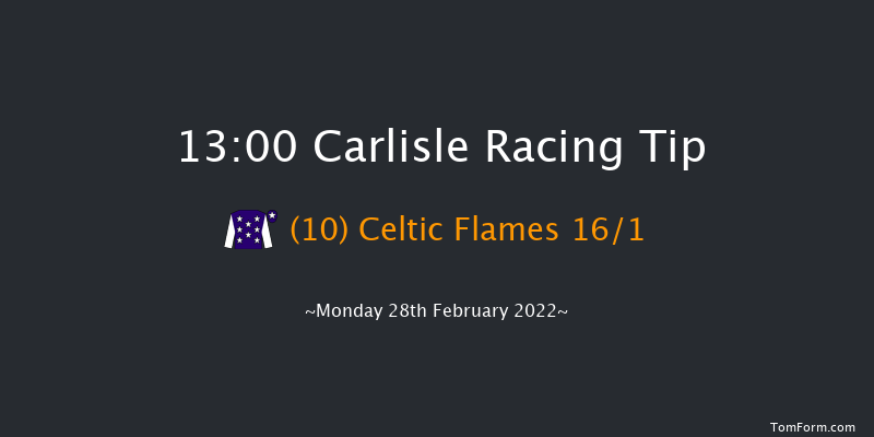 Carlisle 13:00 Handicap Hurdle (Class 4) 19f Mon 21st Feb 2022