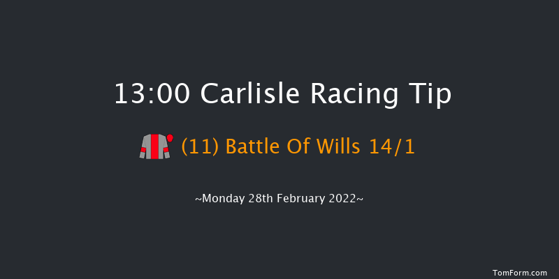 Carlisle 13:00 Handicap Hurdle (Class 4) 19f Mon 21st Feb 2022