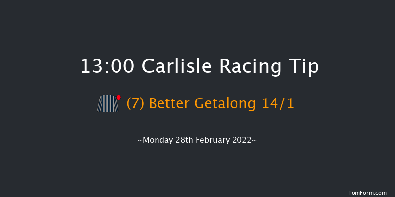 Carlisle 13:00 Handicap Hurdle (Class 4) 19f Mon 21st Feb 2022