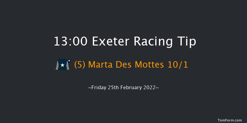 Exeter 13:00 Handicap Hurdle (Class 3) 17f Sun 13th Feb 2022