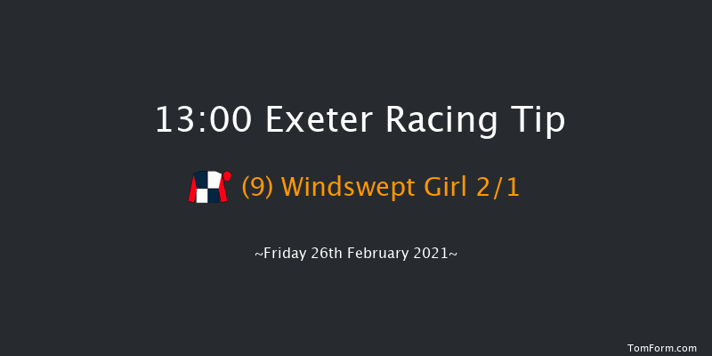 Topsham Mares' Novices' Hurdle (GBB Race) Exeter 13:00 Maiden Hurdle (Class 4) 17f Sun 14th Feb 2021