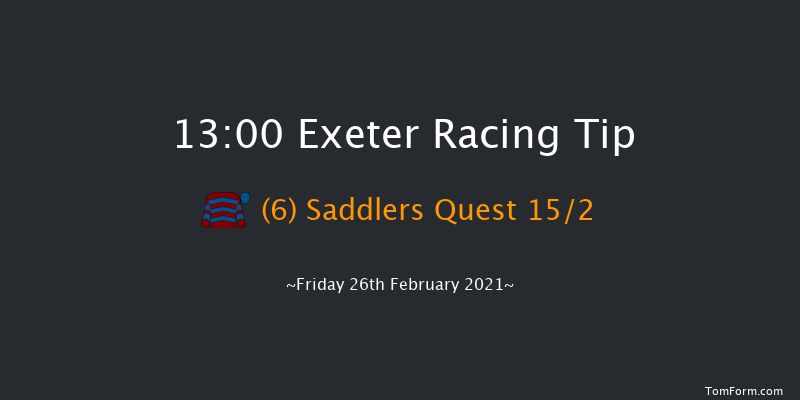 Topsham Mares' Novices' Hurdle (GBB Race) Exeter 13:00 Maiden Hurdle (Class 4) 17f Sun 14th Feb 2021