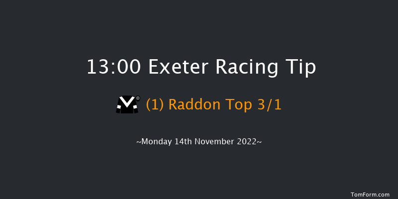 Exeter 13:00 Handicap Hurdle (Class 4) 23f Fri 4th Nov 2022