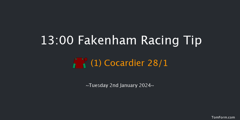 Fakenham 13:00 Maiden Hurdle (Class 4) 16f Tue 19th Dec 2023