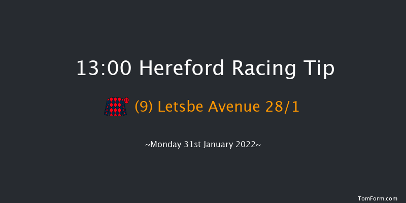 Hereford 13:00 Handicap Hurdle (Class 4) 16f Tue 4th Jan 2022