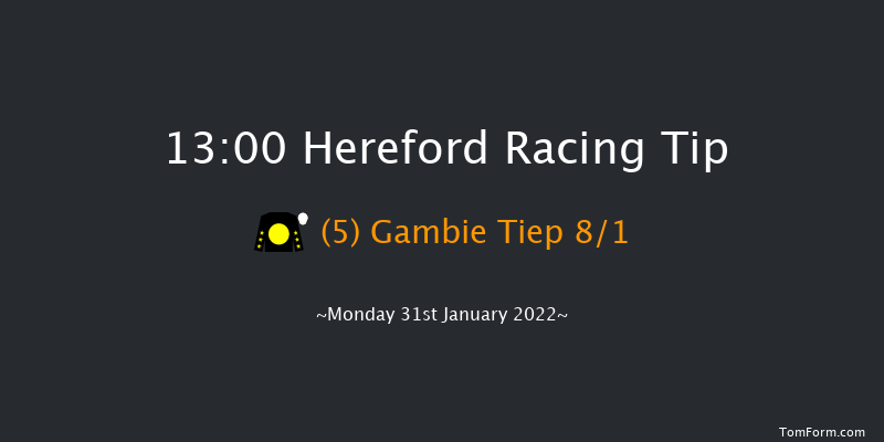 Hereford 13:00 Handicap Hurdle (Class 4) 16f Tue 4th Jan 2022