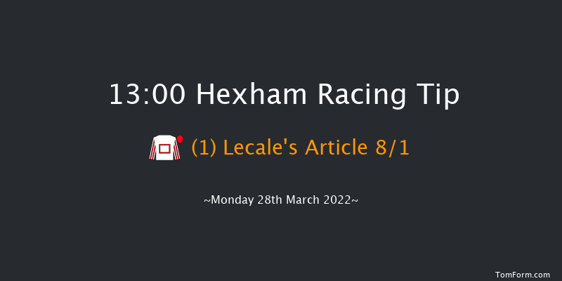 Hexham 13:00 Handicap Hurdle (Class 4) 16f Thu 17th Mar 2022