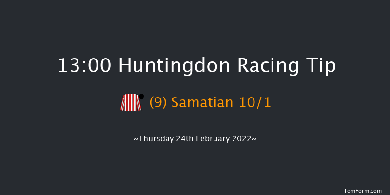 Huntingdon 13:00 Handicap Hurdle (Class 5) 21f Thu 10th Feb 2022