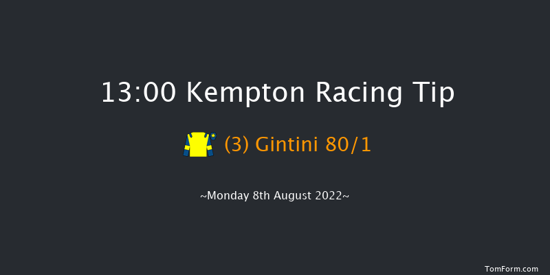 Kempton 13:00 Stakes (Class 5) 5f Wed 3rd Aug 2022