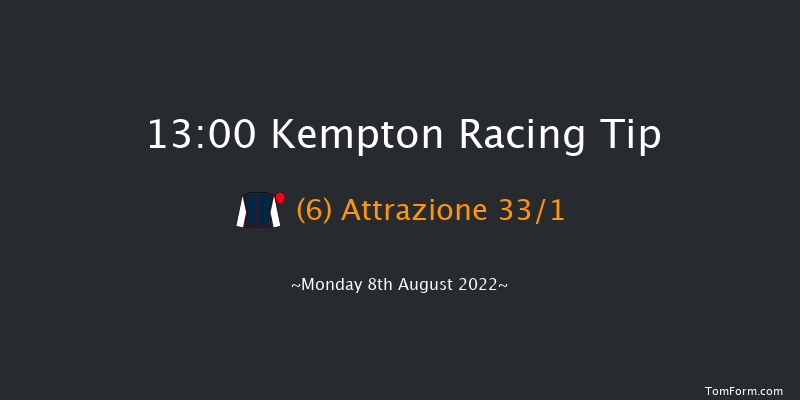 Kempton 13:00 Stakes (Class 5) 5f Wed 3rd Aug 2022