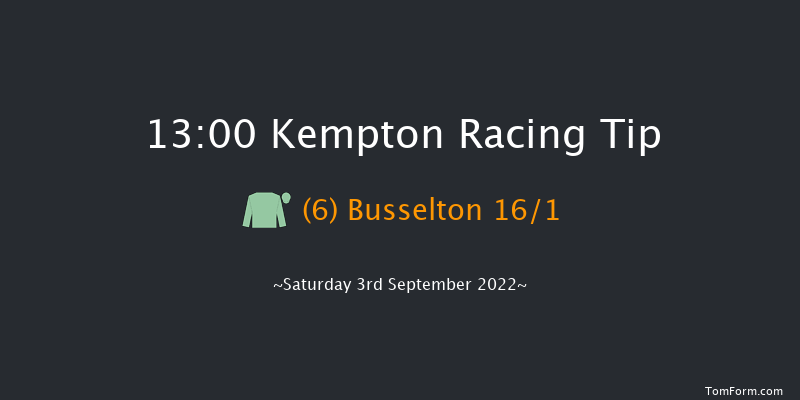 Kempton 13:00 Handicap (Class 6) 8f Fri 2nd Sep 2022