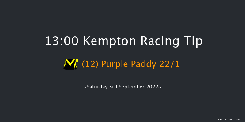 Kempton 13:00 Handicap (Class 6) 8f Fri 2nd Sep 2022