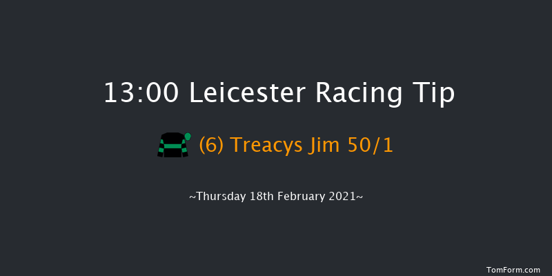 Racecourse Live Streams On RacingTV Extra Novices' Handicap Chase Leicester 13:00 Handicap Chase (Class 5) 20f Wed 13th Jan 2021