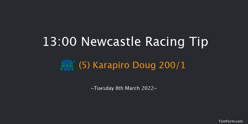 Newcastle 13:00 Novices Hurdle (Class 4) 20f Fri 4th Mar 2022