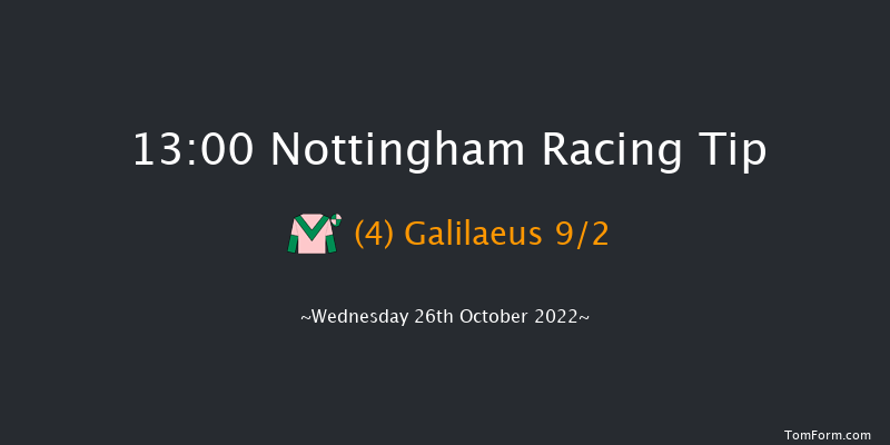 Nottingham 13:00 Maiden (Class 4) 8f Wed 12th Oct 2022