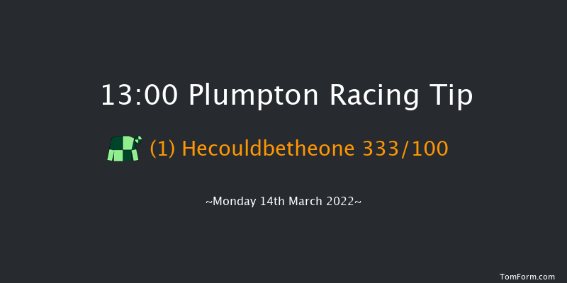 Plumpton 13:00 Maiden Hurdle (Class 4) 20f Mon 28th Feb 2022