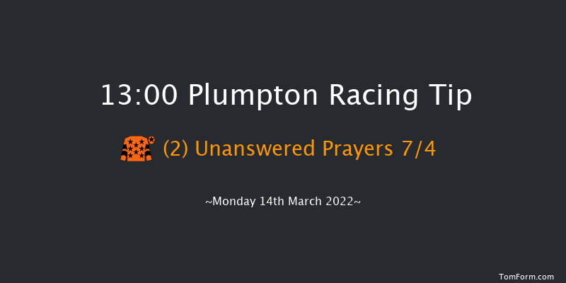 Plumpton 13:00 Maiden Hurdle (Class 4) 20f Mon 28th Feb 2022