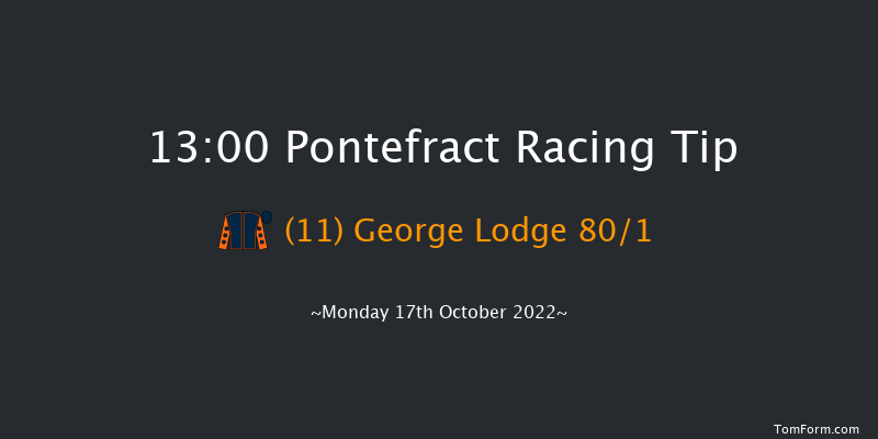 Pontefract 13:00 Stakes (Class 5) 6f Mon 3rd Oct 2022