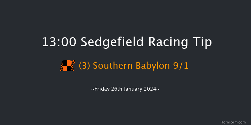 Sedgefield  13:00 Maiden Hurdle
(Class 4) 20f Fri 12th Jan 2024