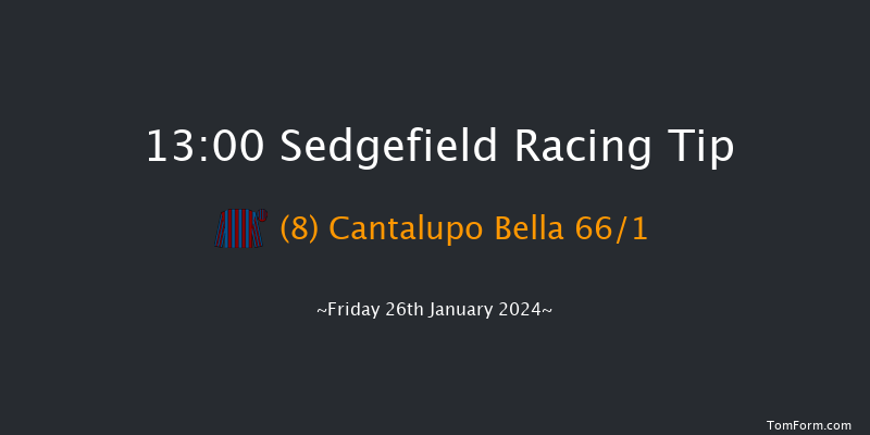 Sedgefield  13:00 Maiden Hurdle
(Class 4) 20f Fri 12th Jan 2024