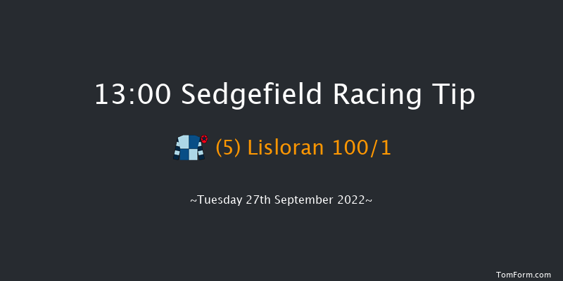 Sedgefield 13:00 Handicap Hurdle (Class 5) 17f Thu 1st Sep 2022