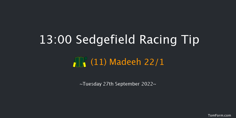 Sedgefield 13:00 Handicap Hurdle (Class 5) 17f Thu 1st Sep 2022