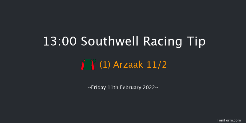 Southwell 13:00 Stakes (Class 6) 5f Tue 8th Feb 2022