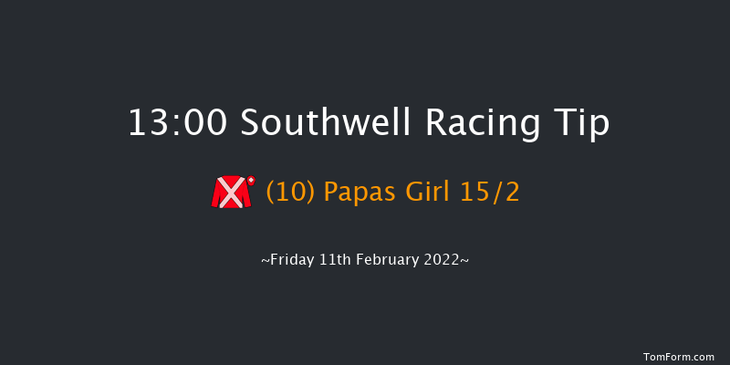 Southwell 13:00 Stakes (Class 6) 5f Tue 8th Feb 2022