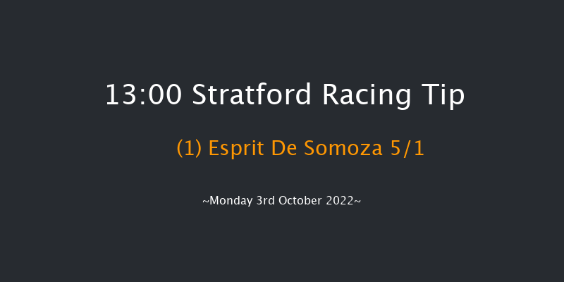 Stratford 13:00 Handicap Chase (Class 4) 23f Sat 3rd Sep 2022