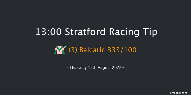 Stratford 13:00 Handicap Hurdle (Class 5) 19f Thu 28th Jul 2022