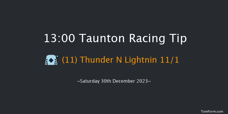 Taunton 13:00 Maiden Hurdle (Class 4) 19f Thu 14th Dec 2023