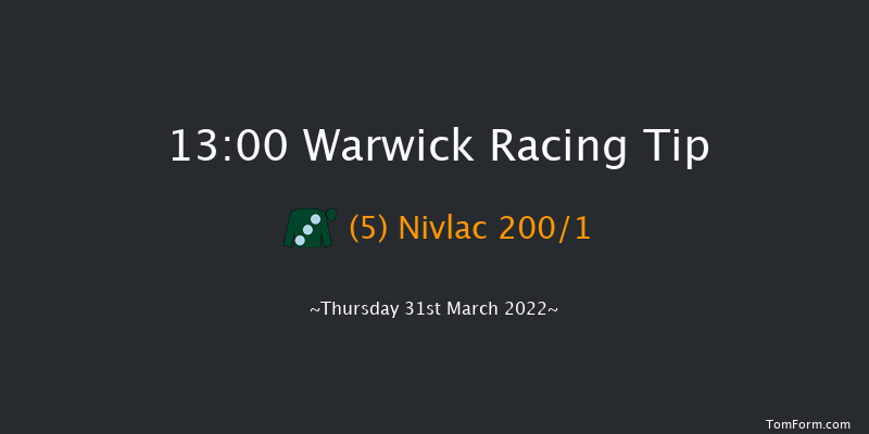 Warwick 13:00 Maiden Hurdle (Class 4) 21f Sun 13th Mar 2022