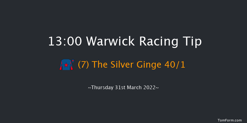 Warwick 13:00 Maiden Hurdle (Class 4) 21f Sun 13th Mar 2022