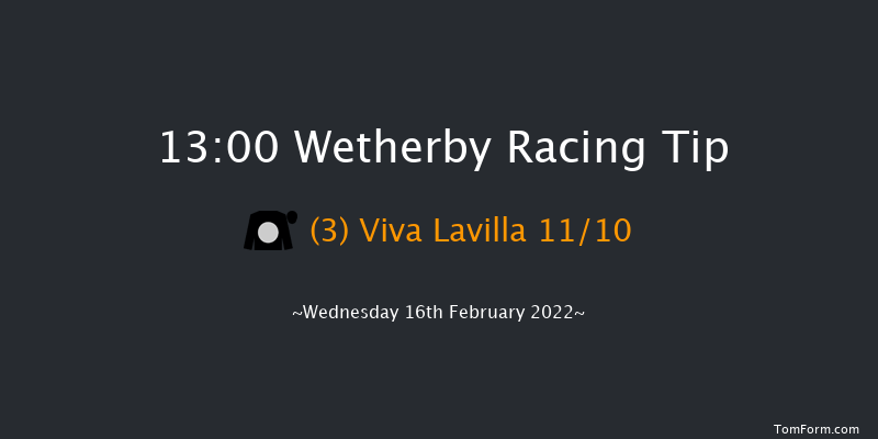 Wetherby 13:00 Novices Hurdle (Class 4) 20f Sat 5th Feb 2022