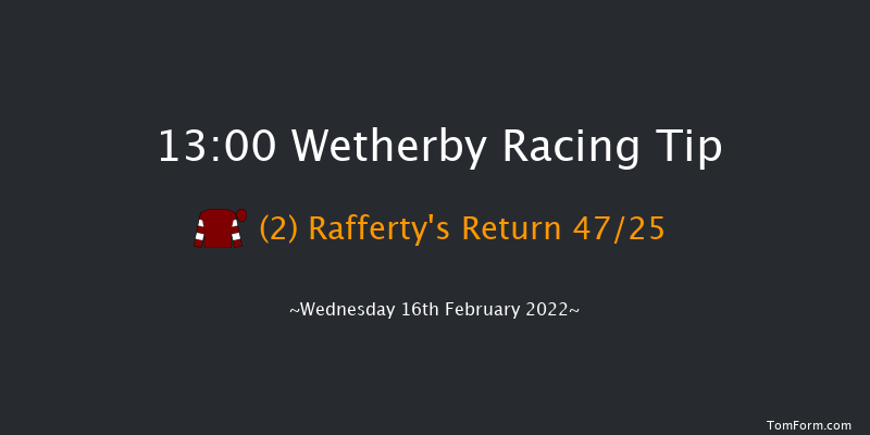 Wetherby 13:00 Novices Hurdle (Class 4) 20f Sat 5th Feb 2022