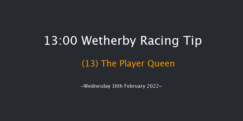 Wetherby 13:00 Novices Hurdle (Class 4) 20f Sat 5th Feb 2022