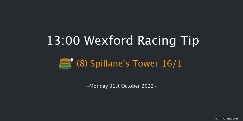 Wexford 13:00 Maiden Hurdle 16f Sun 30th Oct 2022