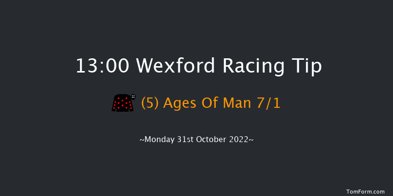 Wexford 13:00 Maiden Hurdle 16f Sun 30th Oct 2022