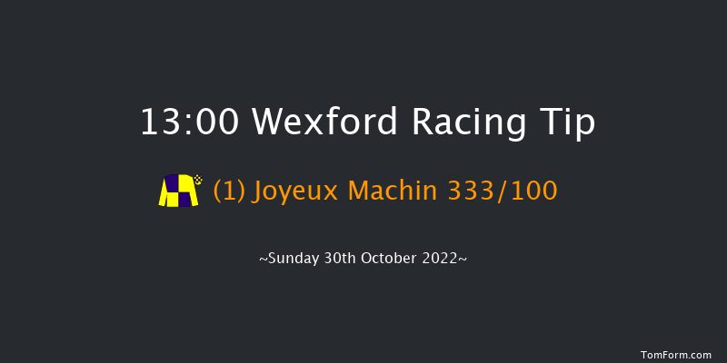 Wexford 13:00 Maiden Hurdle 16f Sat 3rd Sep 2022