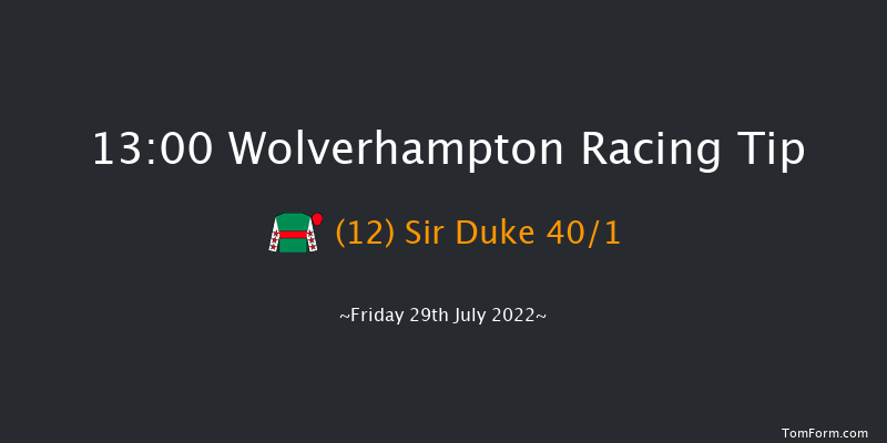 Wolverhampton 13:00 Handicap (Class 6) 7f Mon 11th Jul 2022