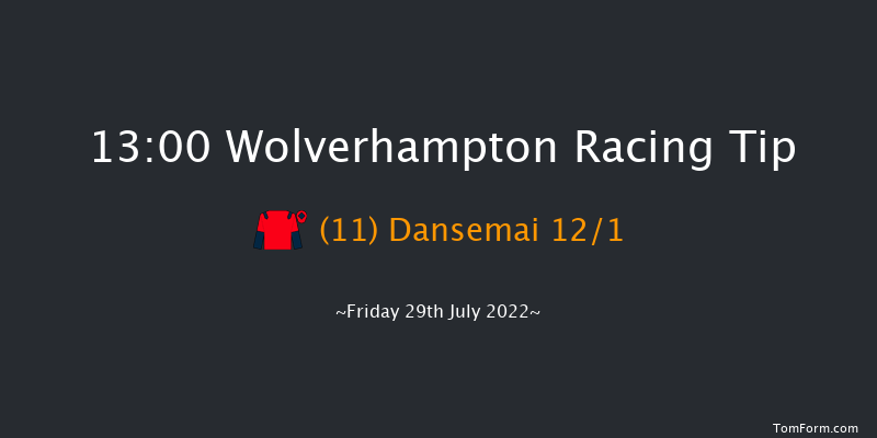 Wolverhampton 13:00 Handicap (Class 6) 7f Mon 11th Jul 2022